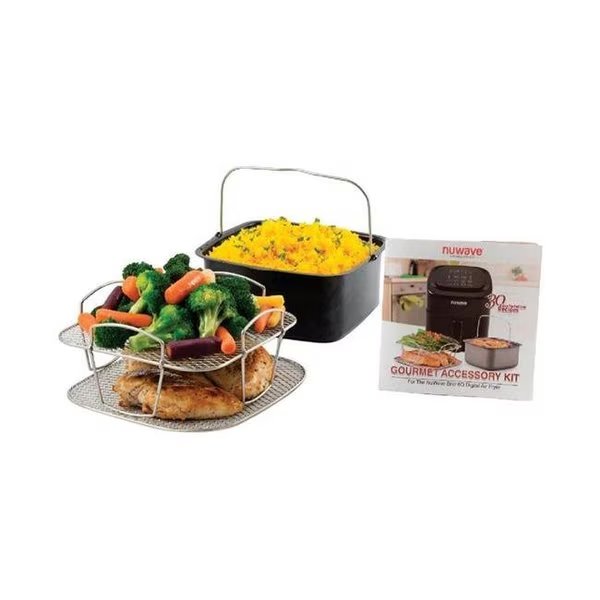 Nuwave 6564678 6 qt. Brio Gourmet Accessory Kit; Assorted, Nuwave, Mfr#: 6564678